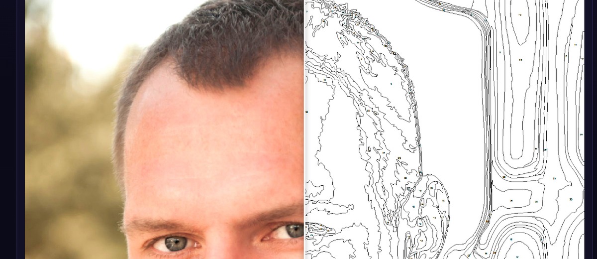 Paint-by-numbers Illustrator automation preview